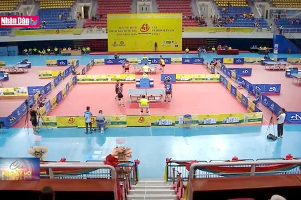 Thành công của Giải Vô địch bóng bàn quốc gia Báo Nhân Dân lần thứ 41