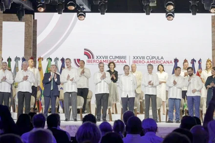 Lãnh đạo và đại diện các quốc gia thành viên tham dự Hội nghị thượng đỉnh Ibero-America lần thứ 28.