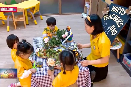 Thay đổi phương pháp giáo dục học sinh khối mầm non