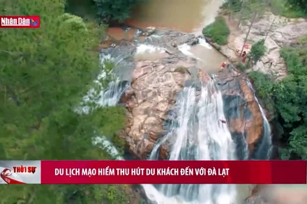 Du lịch mạo hiểm thu hút du khách đến với Đà Lạt