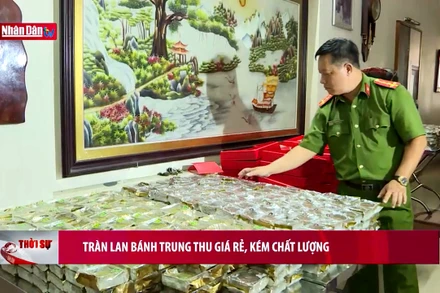Tràn lan bánh Trung thu giá rẻ, kém chất lượng