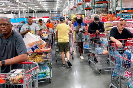 Giá hàng hóa ở Mỹ tăng mạnh.