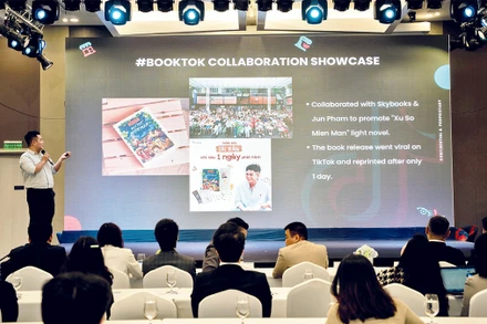 Ðại diện Hội Xuất bản Việt Nam và TikTok Việt Nam chia sẻ về BookTok.