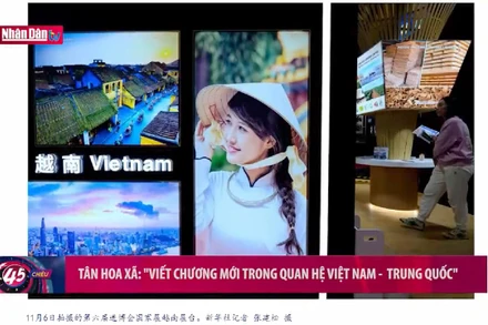 Tân Hoa xã: “Viết chương mới trong quan hệ Việt Nam-Trung Quốc”