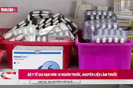 Bộ Y tế gia hạn hơn 10 nghìn thuốc, nguyên liệu làm thuốc