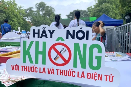 Một trong những thông điệp nhân Ngày Thế giới không thuốc lá (31/5).