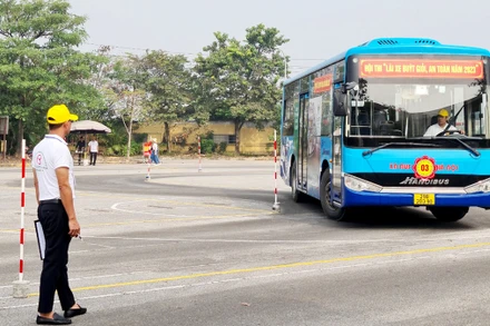 Hội thi là dịp để đội ngũ lái xe buýt có điều kiện nâng cao kiến thức, kỹ năng nghiệp vụ và tay nghề.