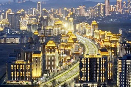 10.000 căn hộ được khánh thành năm 2024 ở quận Hwasong của thủ đô Bình Nhưỡng. (Ảnh Ðại sứ quán Triều Tiên tại Việt Nam)