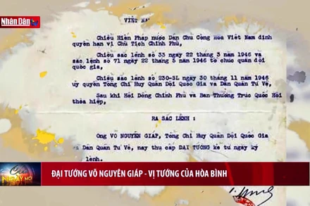 Đại tướng Võ Nguyên Giáp - Vị tướng của hòa bình