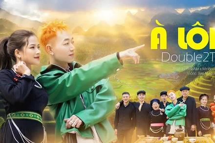 Hình ảnh MV “À lôi” của Double2T.
