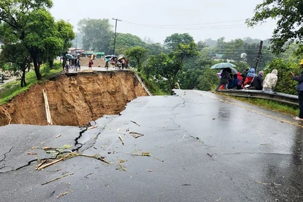 Bão Freddy phá hủy cơ sở hạ tầng của Malawi. (Ảnh UN News)