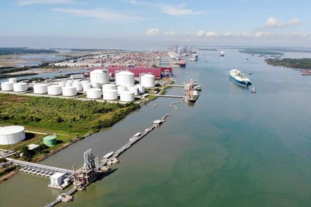 Kho cảng LNG Thị Vải.