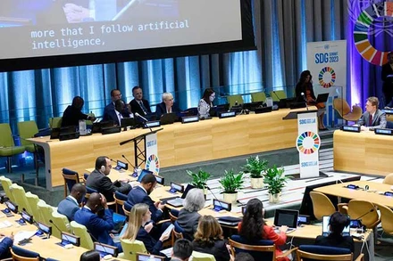 Nhiều hội nghị, diễn đàn diễn ra bên lề Kỳ họp Đại hội đồng Liên hợp quốc. (Ảnh UN NEWS)