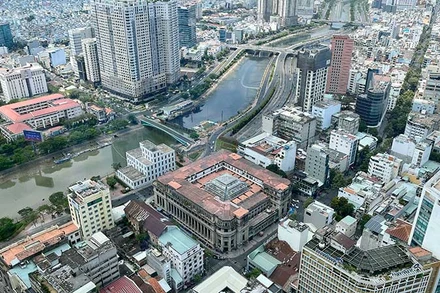 Một góc Thành phố Hồ Chí Minh.