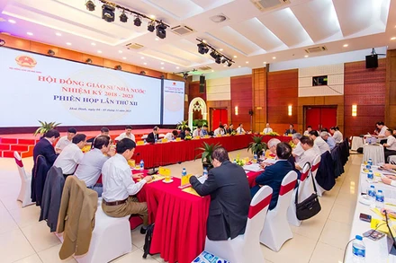 Hội đồng Giáo sư nhà nước triển khai các hoạt động xét công nhận đạt tiêu chuẩn chức danh Giáo sư, Phó Giáo sư.