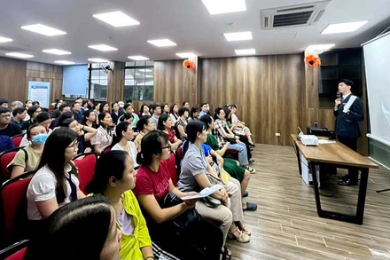 Trường THCS và THPT Lương Thế Vinh (Hà Nội) tổ chức tuyển sinh năm học 2024-2025.