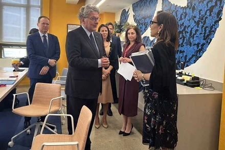 Giới chức EU đề nghị các công ty công nghệ tuân thủ DSA. (Ảnh europeanconservative.com)