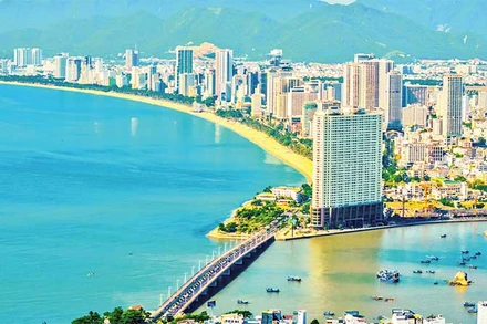 Một góc thành phố biển Nha Trang. (Ảnh QUỐC BẢO)