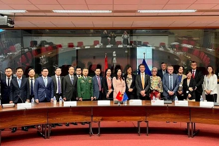 Các đại biểu tham dự phiên họp.