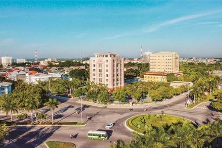 Một góc thành phố Tam Kỳ hiện nay.