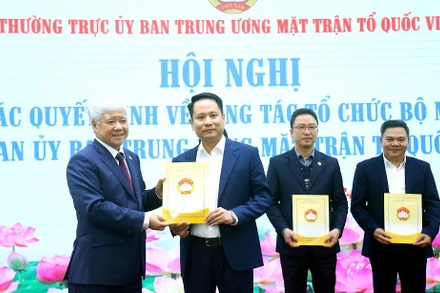 Bổ nhiệm Nhà báo Trương Thành Trung giữ chức vụ Tổng Biên tập Báo Đại Đoàn Kết