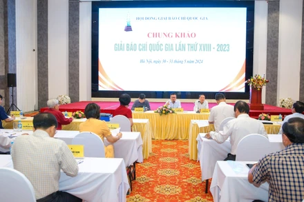 Khai mạc Vòng Chung khảo Giải Báo chí Quốc gia lần thứ XVIII năm 2023.