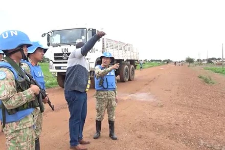 Sputnik: Những người lính công binh Việt Nam trên đất Nam Sudan