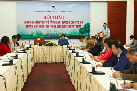 Quang cảnh buổi Hội thảo.