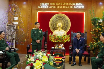 Đại tướng Phan Văn Giang thông tin những kết quả nổi bật của toàn quân trong năm vừa qua.