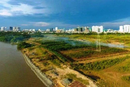 Khu đất bị các cá nhân bán rẻ trong quá trình thực hiện dự án. (Ảnh: HT)