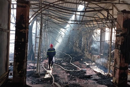 Vụ cháy xảy ra ngày 2/5 tại quán Dê Ngọc Minh số 102, đường Phạm Thanh, Phường 5, TP Mỹ Tho, tỉnh Tiền Giang.