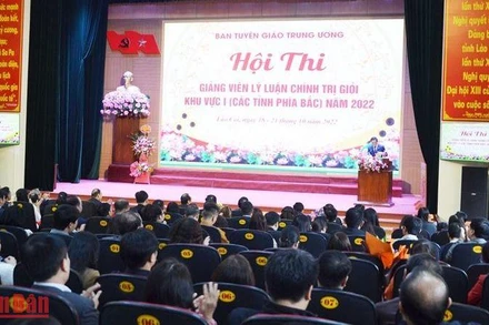 Quang cảnh Hội thi. 