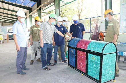 Hoạt động sản xuất tại một doanh nghiệp tư nhân tại Đồng Nai.