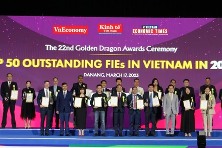 Vinh danh các doanh nghiệp FDI tiêu biểu.