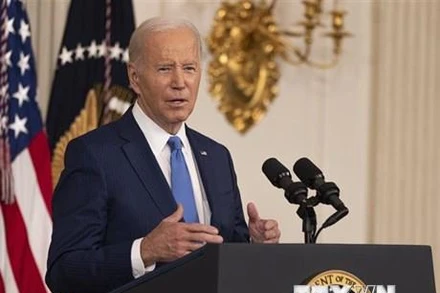 Tổng thống Mỹ Joe Biden. (Ảnh: THX/TTXVN)
