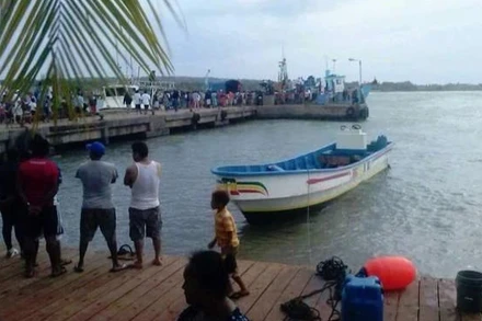 Một cảng nhỏ tại đảo Corn Islands. (Nguồn: La Prensa) 