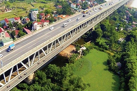 Cầu Thăng Long. (Ảnh minh họa)