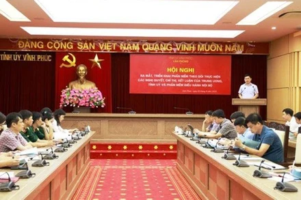 Triển khai phần mềm theo dõi công việc của các cơ quan Đảng tại Vĩnh Phúc.
