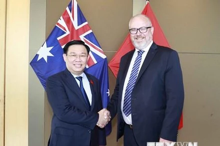 [Ảnh] Hoạt động của Chủ tịch Quốc hội Vương Đình Huệ tại Australia