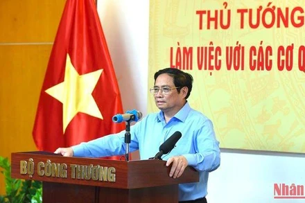 Thủ tướng Phạm Minh Chính phát biểu tại Hội nghị.