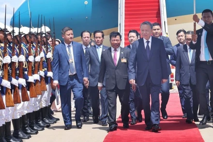 Chủ tịch nước Tô Lâm thăm cấp Nhà nước tới Vương quốc Campuchia 