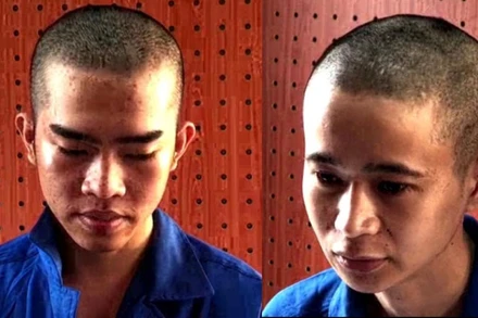 Hai đối tượng bị tạm giữ.