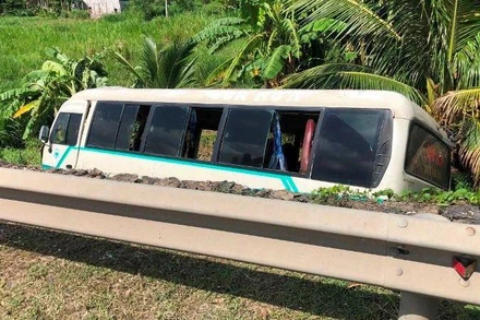 Hiện trường vụ tai nạn.