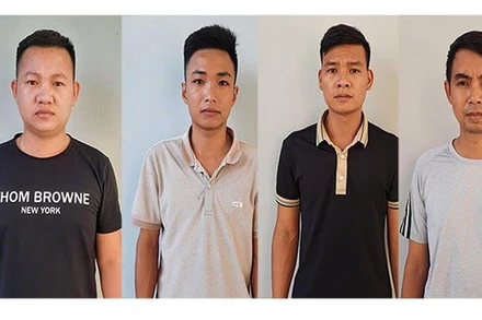 4 bị can bị khởi tố về tội tổ chức đánh bạc tại cơ quan Cảnh sát điều tra.