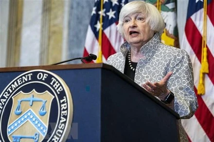 Bộ trưởng Tài chính Mỹ Janet Yellen. (Nguồn: AFP/TTXVN) 