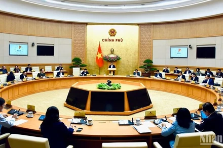 Quang cảnh phiên họp. (Ảnh: TRẦN HẢI)