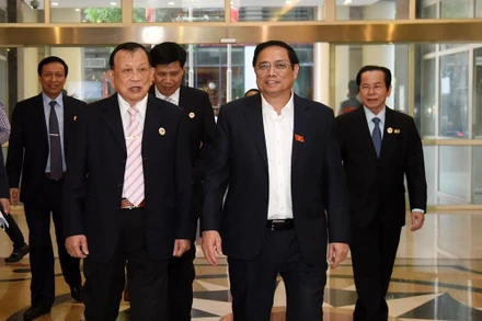 [Ảnh] Thủ tướng Phạm Minh Chính làm việc với Hội Cựu chiến binh Việt Nam 