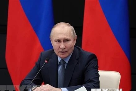 Tổng thống Nga Vladimir Putin. (Ảnh: AFP/TTXVN)