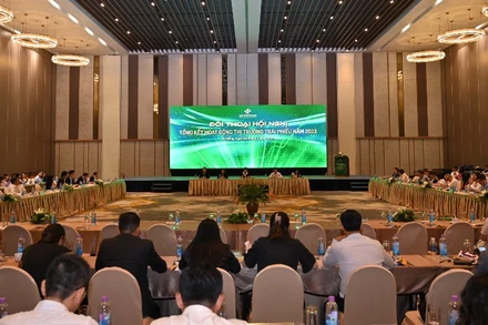 Quang cảnh hội nghị.