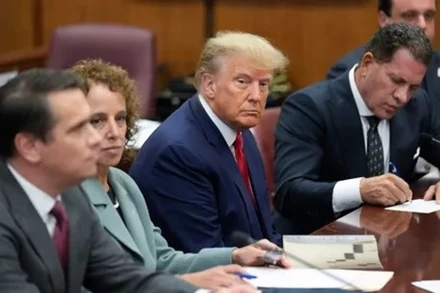 Ông Trump bị truy tố 34 tội danh. (Nguồn: AP)